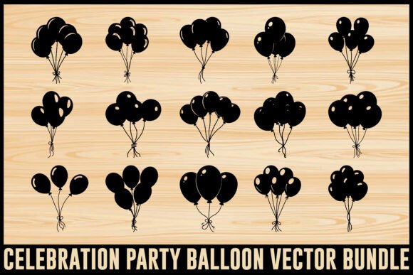 Download Party Celebration Balloon Vector Set - Premium Resources